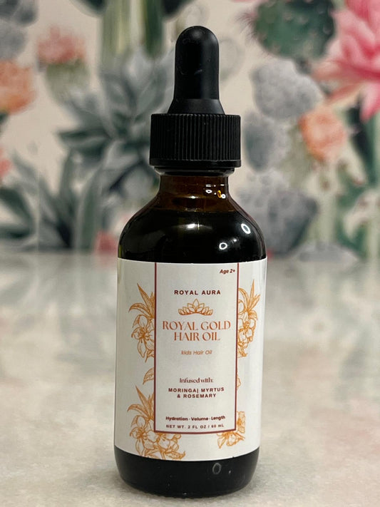 Royal Gold Hair Oil (2 oz) - Hydration · Volume · Length