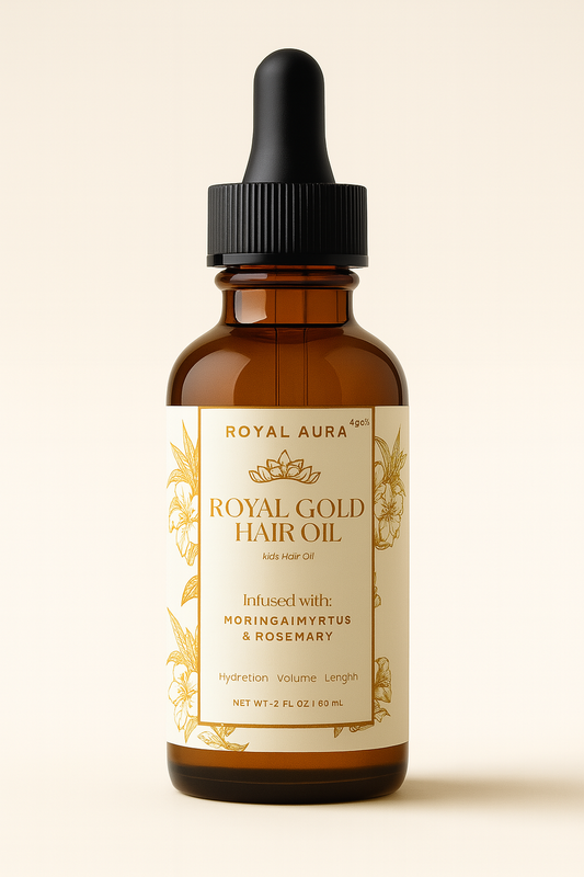 Royal Gold Hair Oil (2 oz)